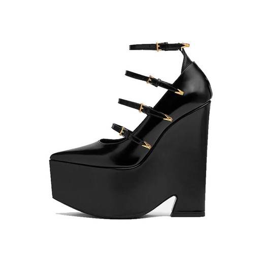 Gigi hadid nero platform - nero, zeppa