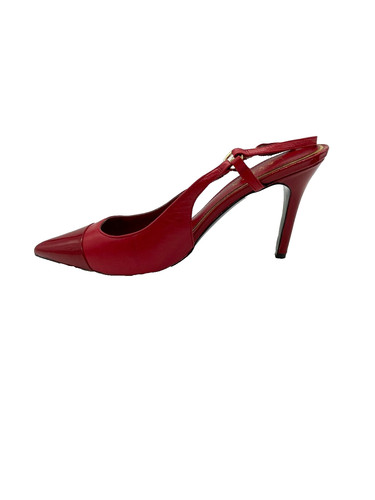 Ralph lauren red slingback - ralph,