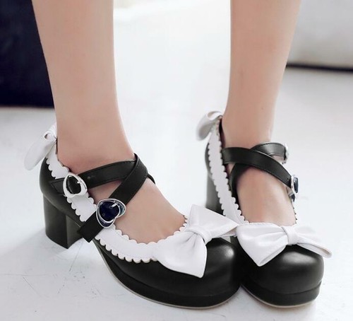 Scarpa giapponese lolita - scarpa,