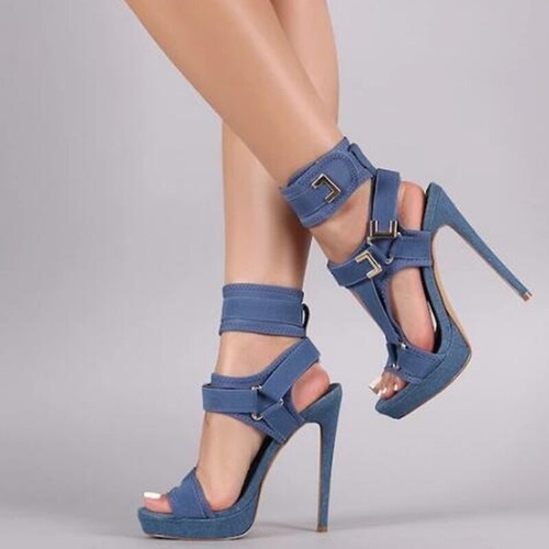 Sandali tacco alto scarpe alla